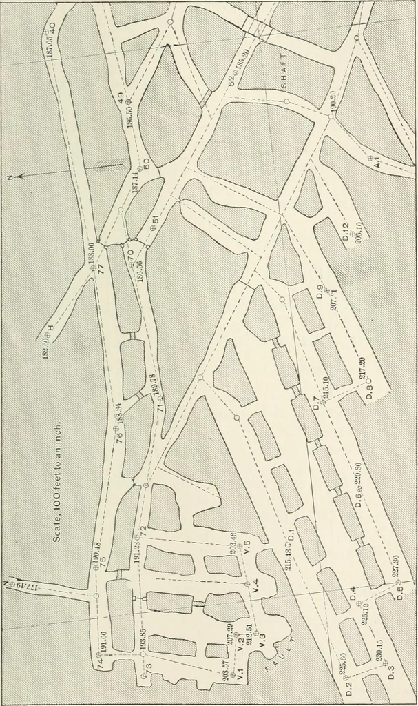 An illustration from A treatise on surveying, comprising the theory and the practice, 1906, leaf 426