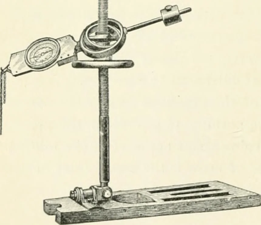An illustration from A treatise on surveying, comprising the theory and the practice, 1906, leaf 77