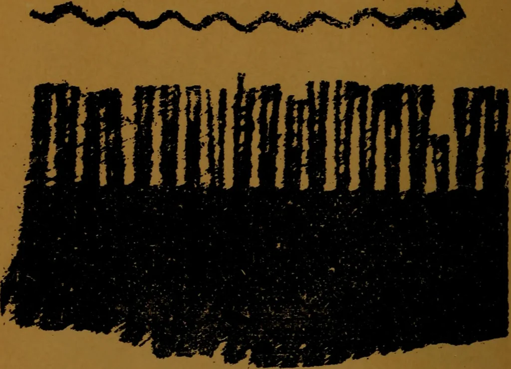 An illustration from A treatise on textile calculations and the structure of fabrics, 1902, leaf 215
