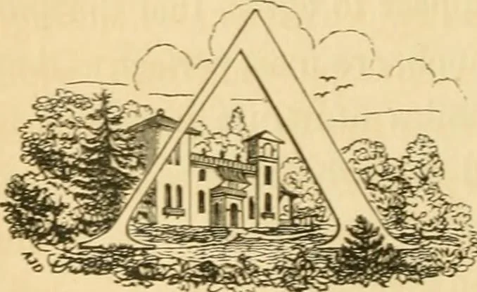 An illustration from A treatise on the theory and practice of landscape gardening, adapted to North America; with a view to the improvement of country residences. Comprising historical notices and general principles of the art, directions for laying out grounds and arranging plantations, the description and cultivation of hardy trees, decorative accompaniments to the house and grounds, the formation of pieces of artificial water, flower gardens, etc. with remarks on rural architecture .., 1841, leaf 307