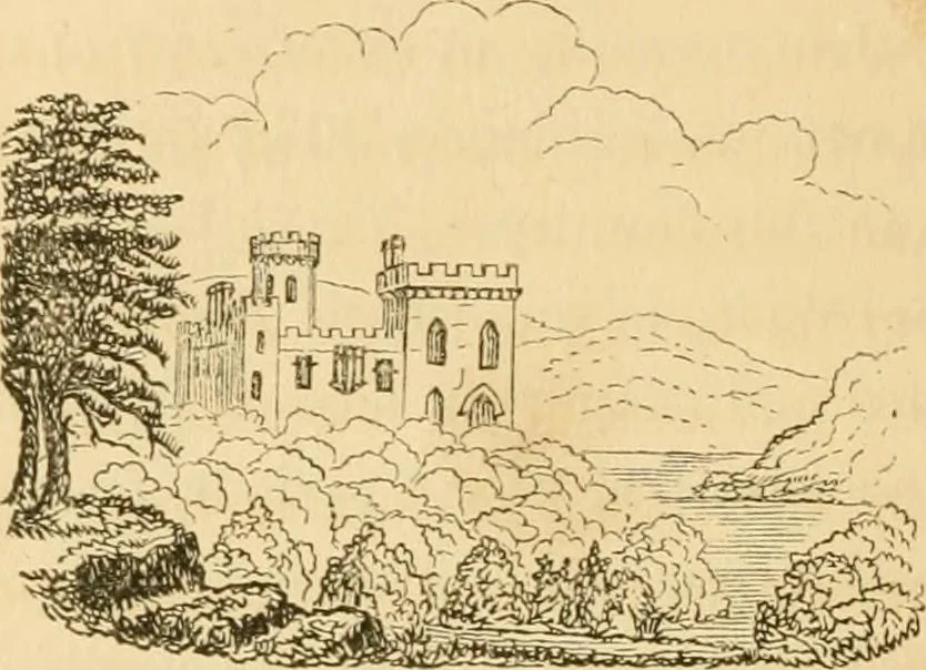 An illustration from A treatise on the theory and practice of landscape gardening, adapted to North America; with a view to the improvement of country residences. Comprising historical notices and general principles of the art, directions for laying out grounds and arranging plantations, the description and cultivation of hardy trees, decorative accompaniments to the house and grounds, the formation of pieces of artificial water, flower gardens, etc. with remarks on rural architecture .., 1841, leaf 331
