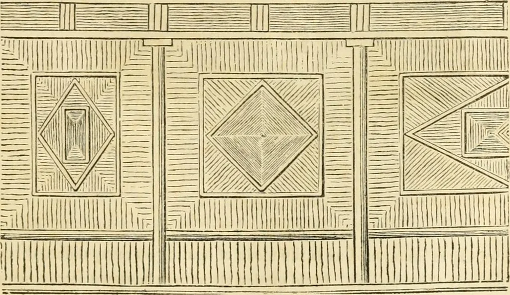 An illustration from A treatise on the theory and practice of landscape gardening, adapted to North America; with a view to the improvement of country residences. Comprising historical notices and general principles of the art, directions for laying out grounds and arranging plantations, the description and cultivation of hardy trees, decorative accompaniments to the house and grounds, the formation of pieces of artificial water, flower gardens, etc. with remarks on rural architecture .., 1841, leaf 452
