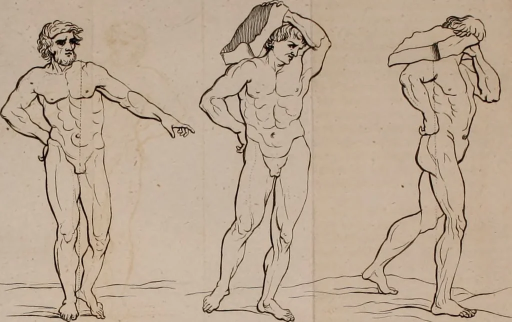 An illustration from A treatise on painting, 1796, leaf 147