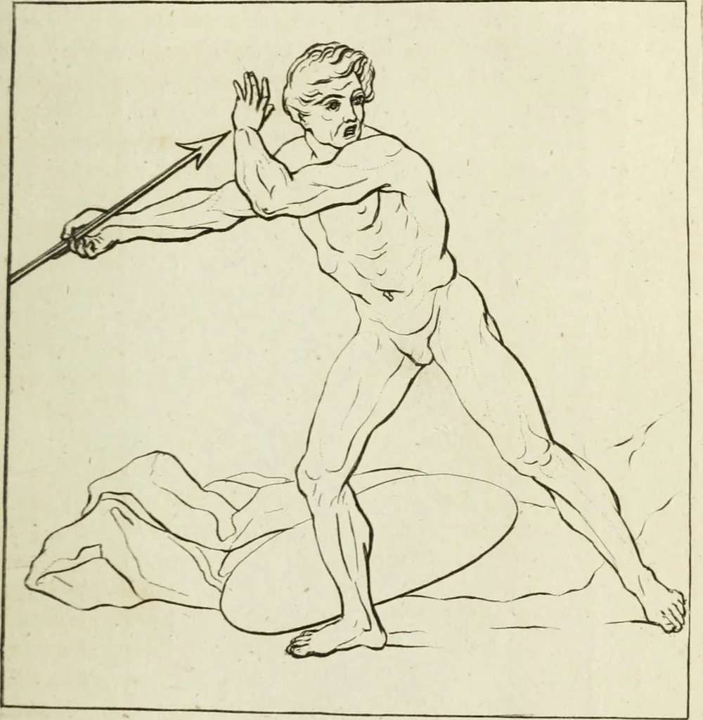 An illustration from A treatise on painting, 1796, leaf 178