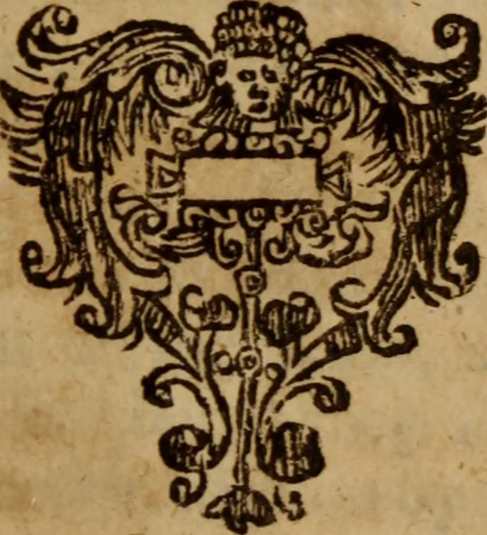 An illustration from A treatise of justifying righteousness : In two books: I. A treatise of imputed righteousness ... With an answer to Dr. Tullies Letter, adjoyned ; II. A friendly debate with ... Mr. Christopher Cartwright, containing: 1. His animadversions on my aphorisms, with my answer. 2. His exceptions against that answer. 3. My reply to the summe of the controversies agitated in those exceptions. All published instead of a fuller answer to the assaults in Dr. Tullies Justificatio Paulina .., 1676, leaf 836