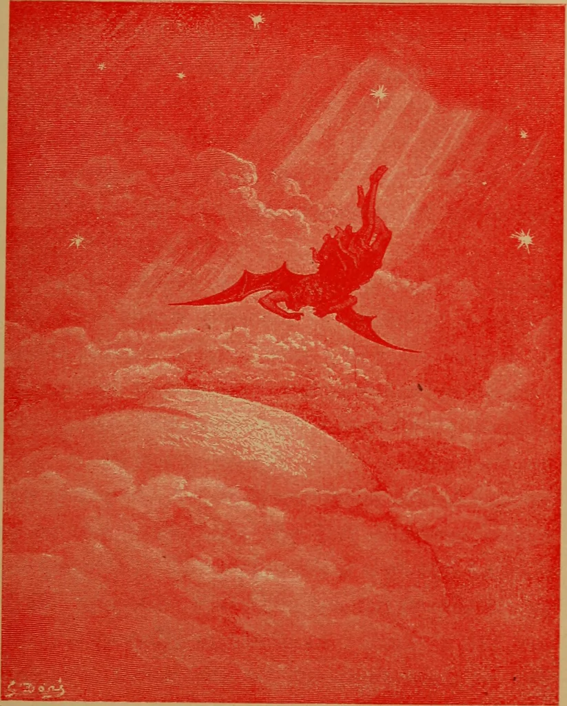 An illustration from The tree of knowledge; a startling scientific study of the original sin, and the sin of the angels, with a history of spiritism in all ages, 1894, leaf 140
