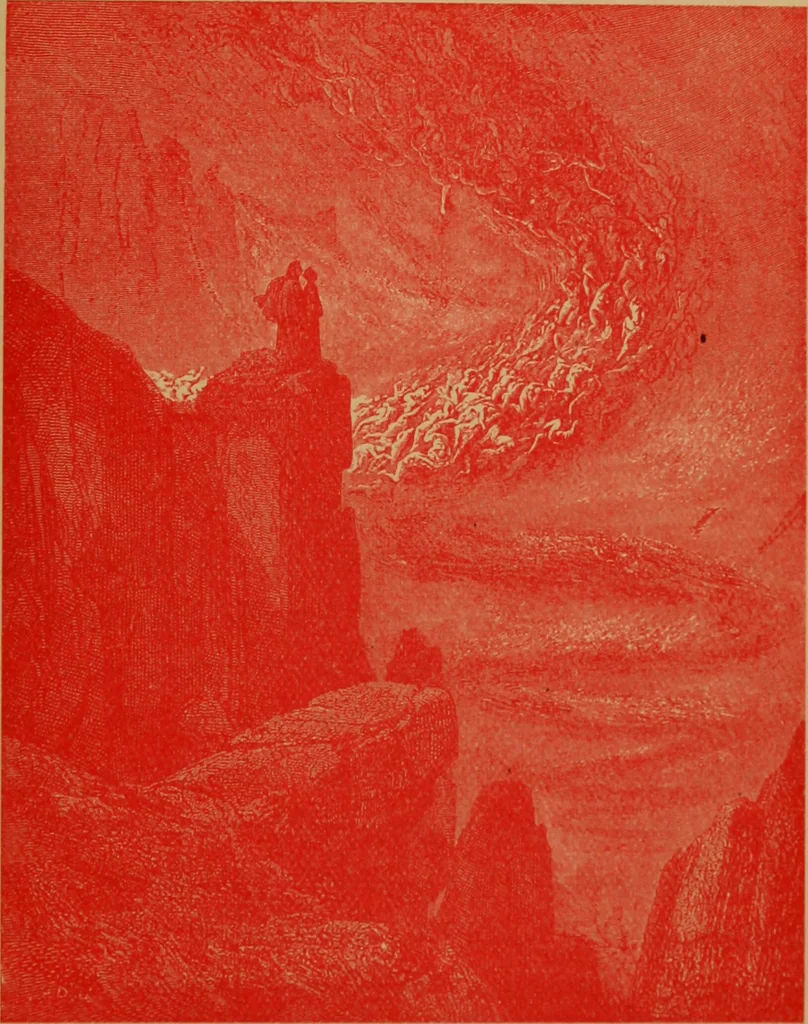 An illustration from The tree of knowledge; a startling scientific study of the original sin, and the sin of the angels, with a history of spiritism in all ages, 1894, leaf 322