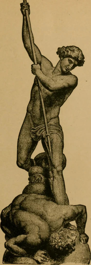 An illustration from The tree of knowledge; a startling scientific study of the original sin, and the sin of the angels, with a history of spiritism in all ages, 1894, leaf 38