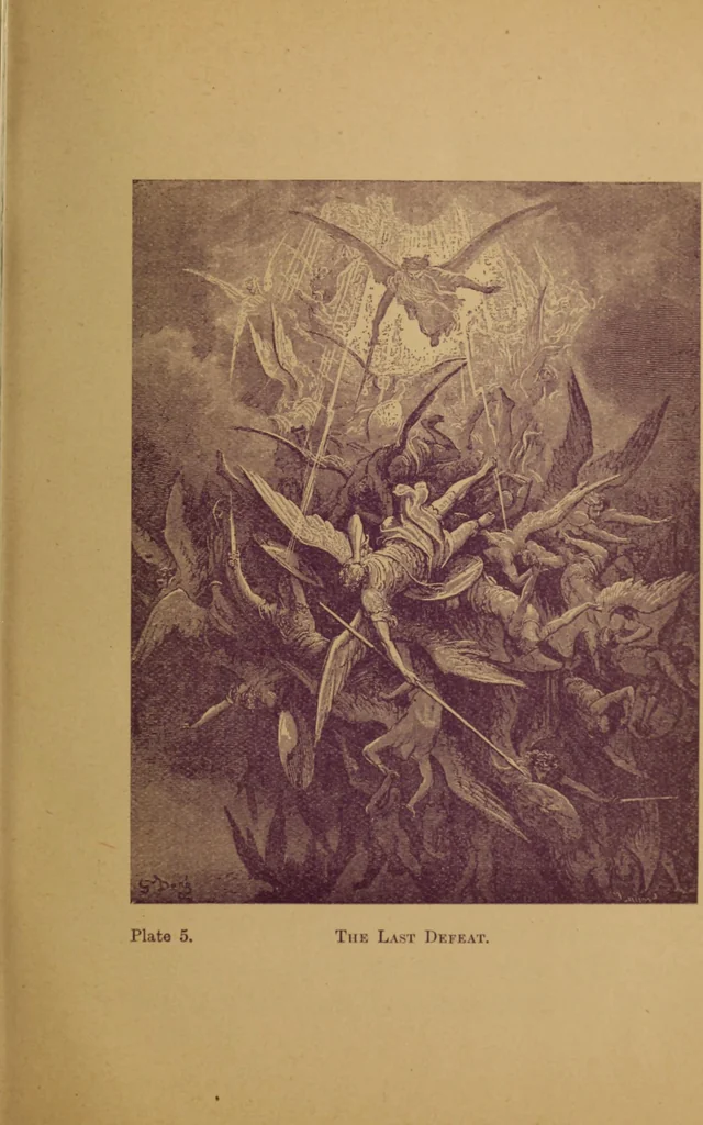 An illustration from The tree of knowledge; a startling scientific study of the original sin, and the sin of the angels, with a history of spiritism in all ages, 1894, leaf 44