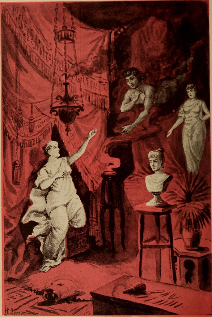 An illustration from The tree of knowledge; a startling scientific study of the original sin, and the sin of the angels, with a history of spiritism in all ages, 1894, leaf 5