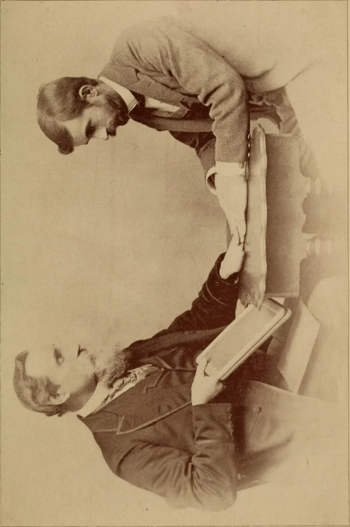 An illustration from The tree of knowledge; a startling scientific study of the original sin, and the sin of the angels, with a history of spiritism in all ages, 1894, leaf 74