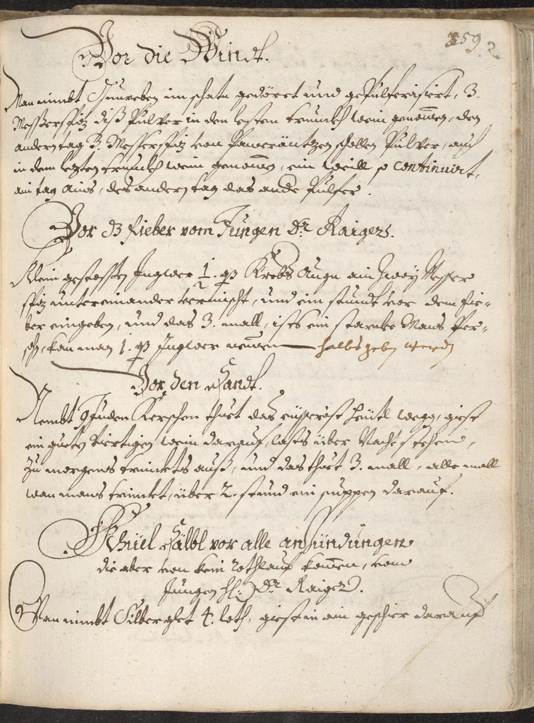 An illustration from Treffliche Arzeneybuch [17--?], 1700, leaf 541