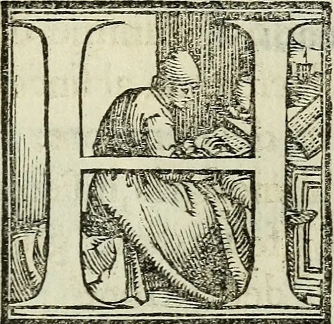 An illustration from Tre libri della sostanza et forma del mondo, 1545, leaf 10
