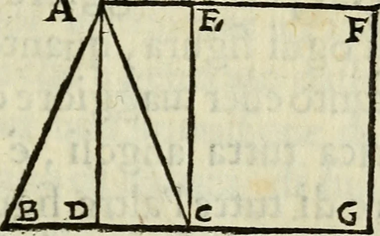 An illustration from Tre libri della sostanza et forma del mondo, 1545, leaf 112