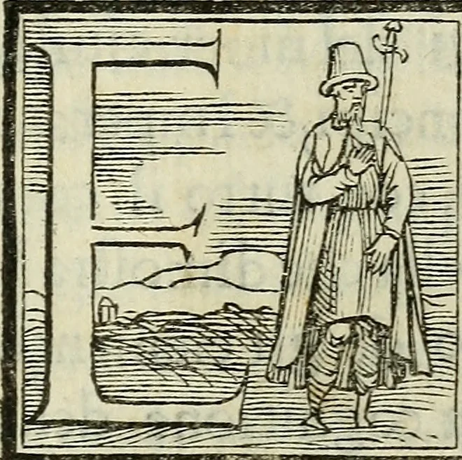 An illustration from Tre libri della sostanza et forma del mondo, 1545, leaf 6