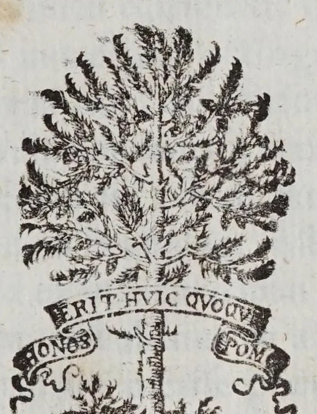 An illustration from Tres epistolae de macvlis solaribvs : scriptae ad Marcvm Velservm ... Cum obseruationum iconismis, 1612, leaf 3