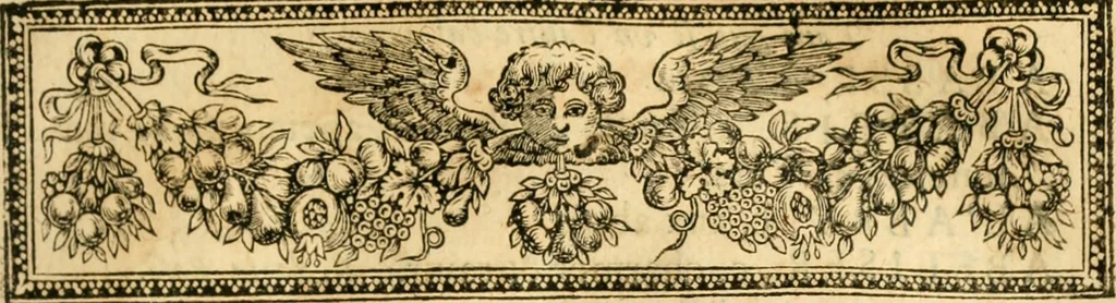 An illustration from Tresor de recherches et antiquitez gavloises et Françoises, reduites en ordre alphabetique : et enrichies de beaucoup d'origines, epitaphes, & autres choses rares & curieuses, comme aussi de beaucoup de mots de la langue thyoise ou theuthfranque, 1655, leaf 108