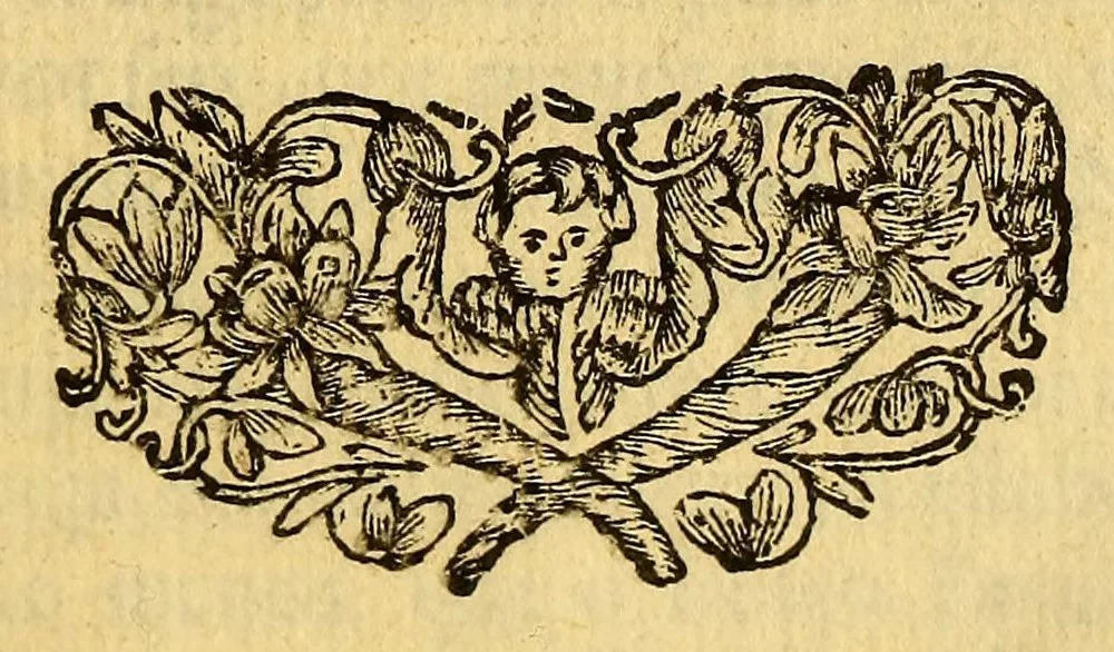 An illustration from Tres sermoens panegyricos com o mesmo thema, do grande, & mais que grande patriarcha S. Agostinho, sempre Aureo, porque sempre Aurelio; sempre Augusto, porque sempre Agostinho ..., 1700, leaf 29