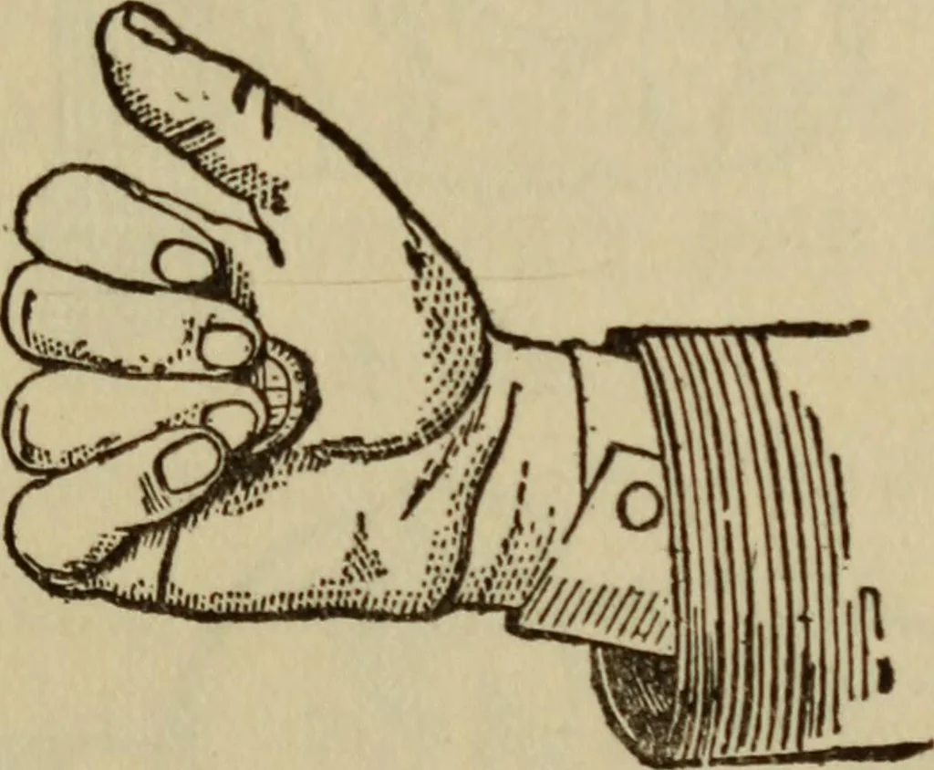 An illustration from Tricks and magic made easy, by Edward Summers Squier, M.A, 1919, leaf 104