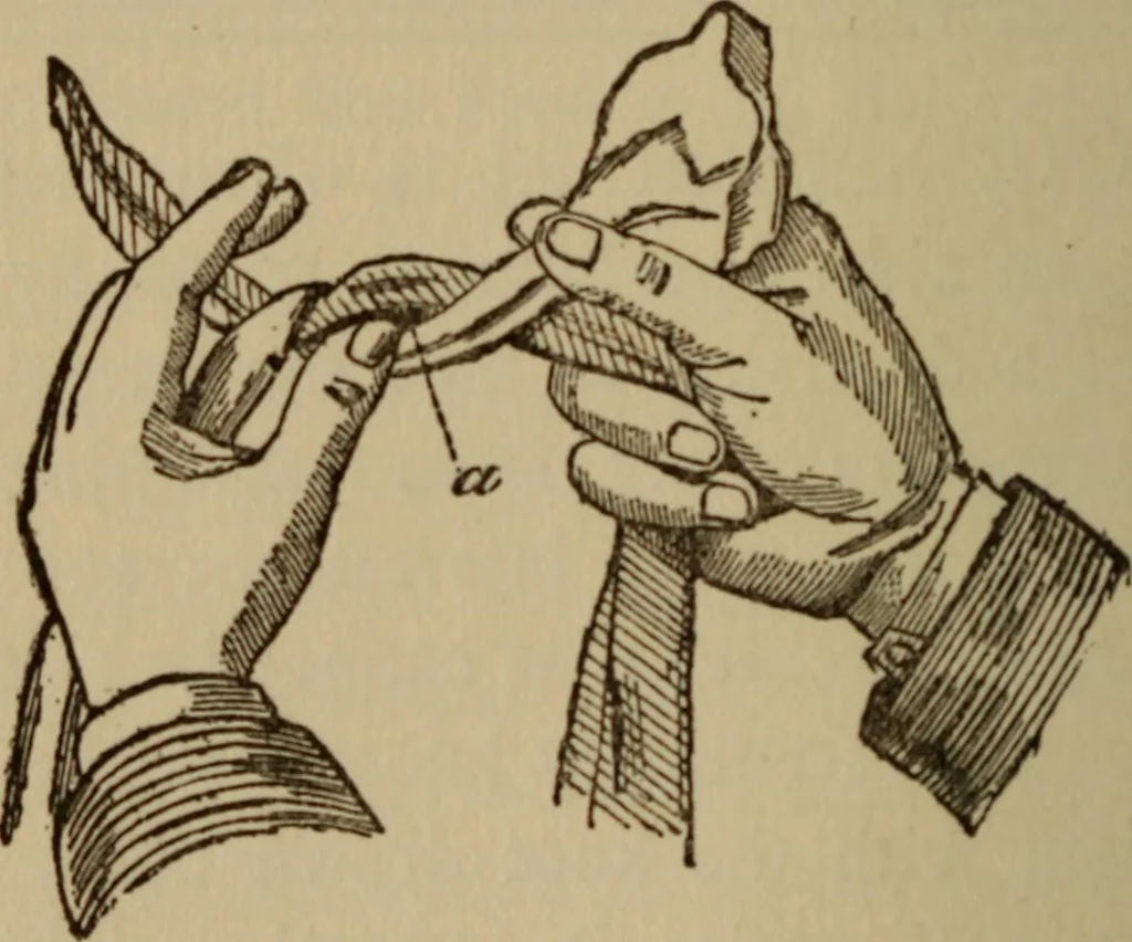 An illustration from Tricks and magic made easy, by Edward Summers Squier, M.A, 1919, leaf 133