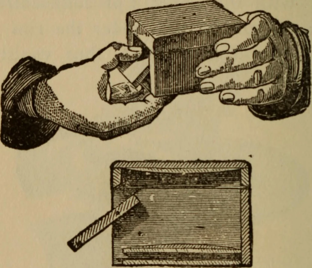 An illustration from Tricks and magic made easy, by Edward Summers Squier, M.A, 1919, leaf 163