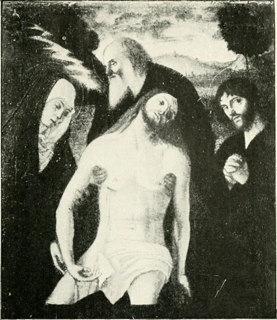 An illustration from Trieste, 1906, leaf 100