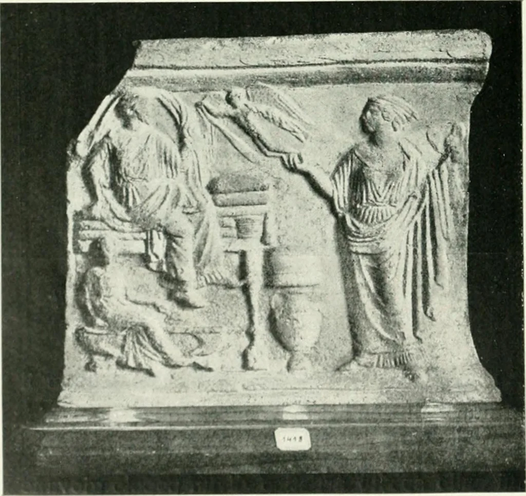 An illustration from Trieste, 1906, leaf 107