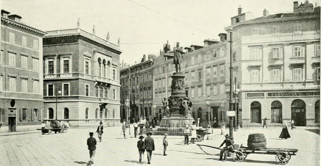 An illustration from Trieste, 1906, leaf 110