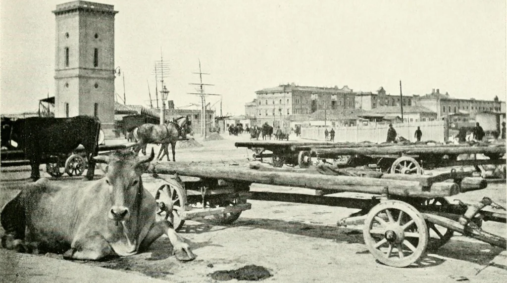 An illustration from Trieste, 1906, leaf 112