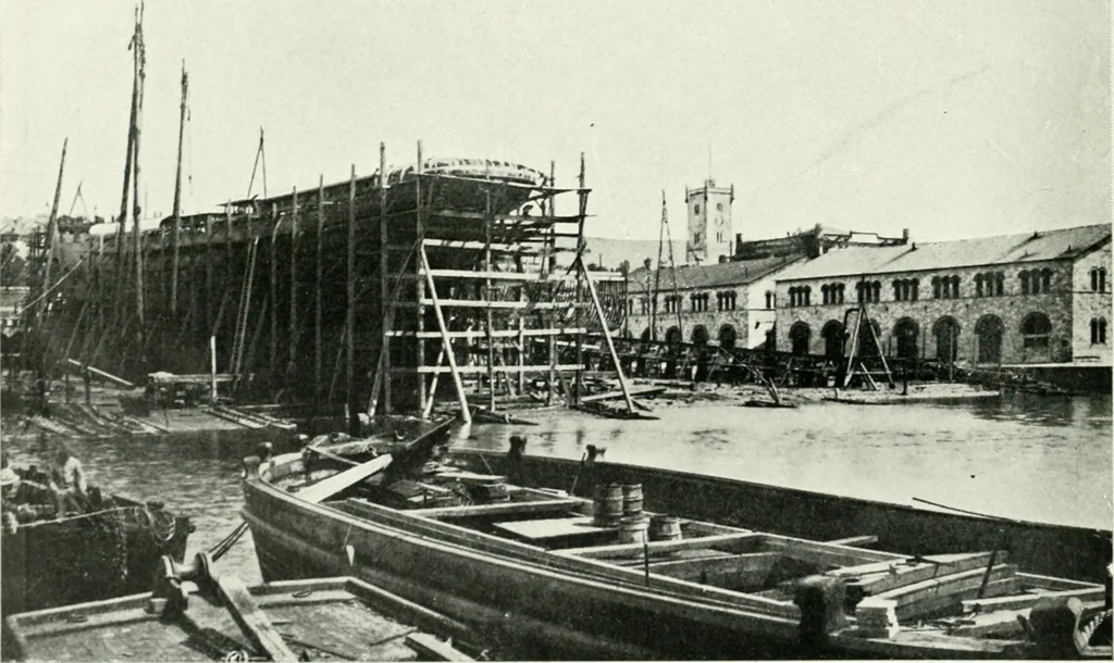 An illustration from Trieste, 1906, leaf 115