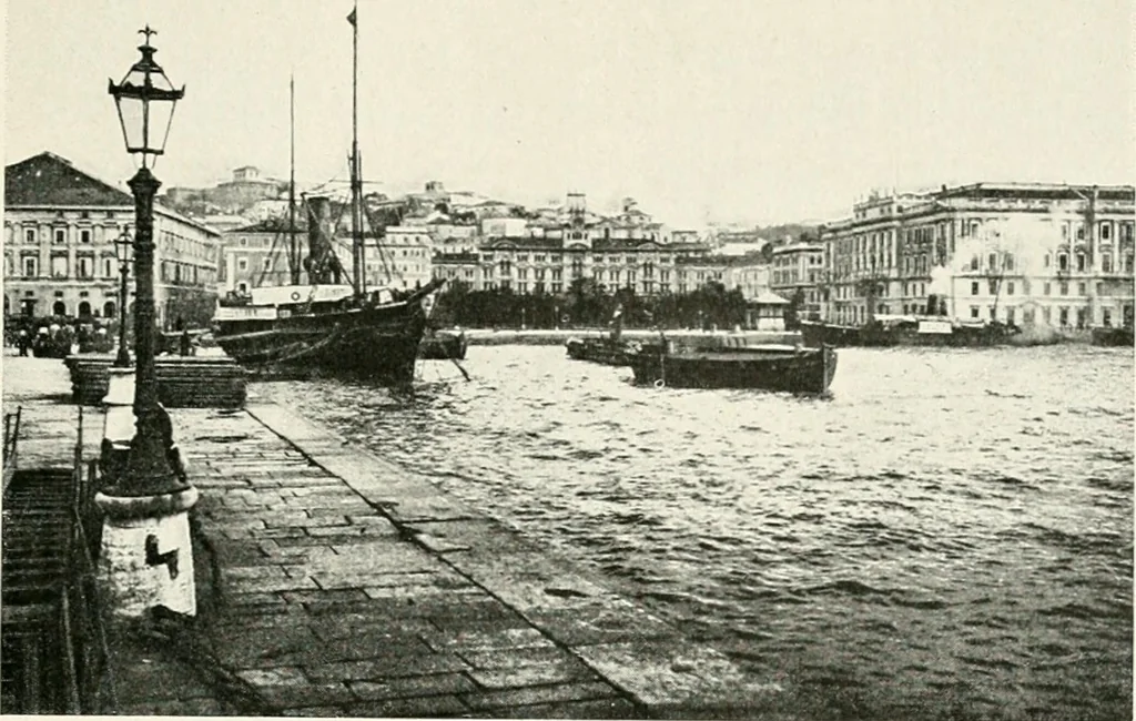 An illustration from Trieste, 1906, leaf 80