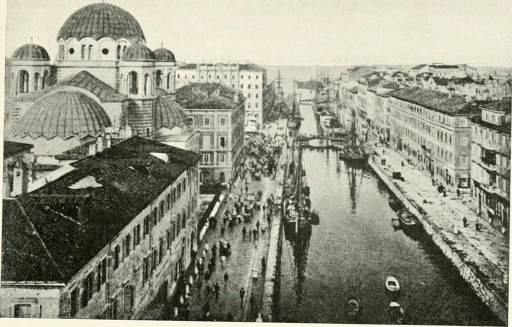 An illustration from Trieste, 1906, leaf 82