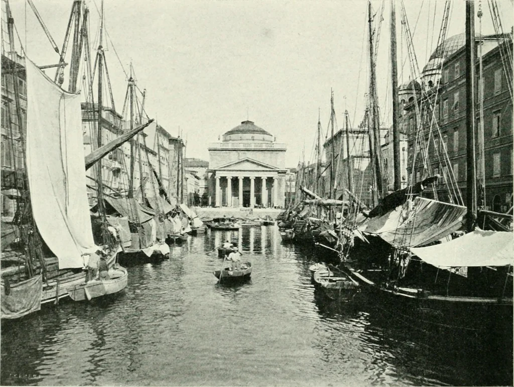 An illustration from Trieste, 1906, leaf 87