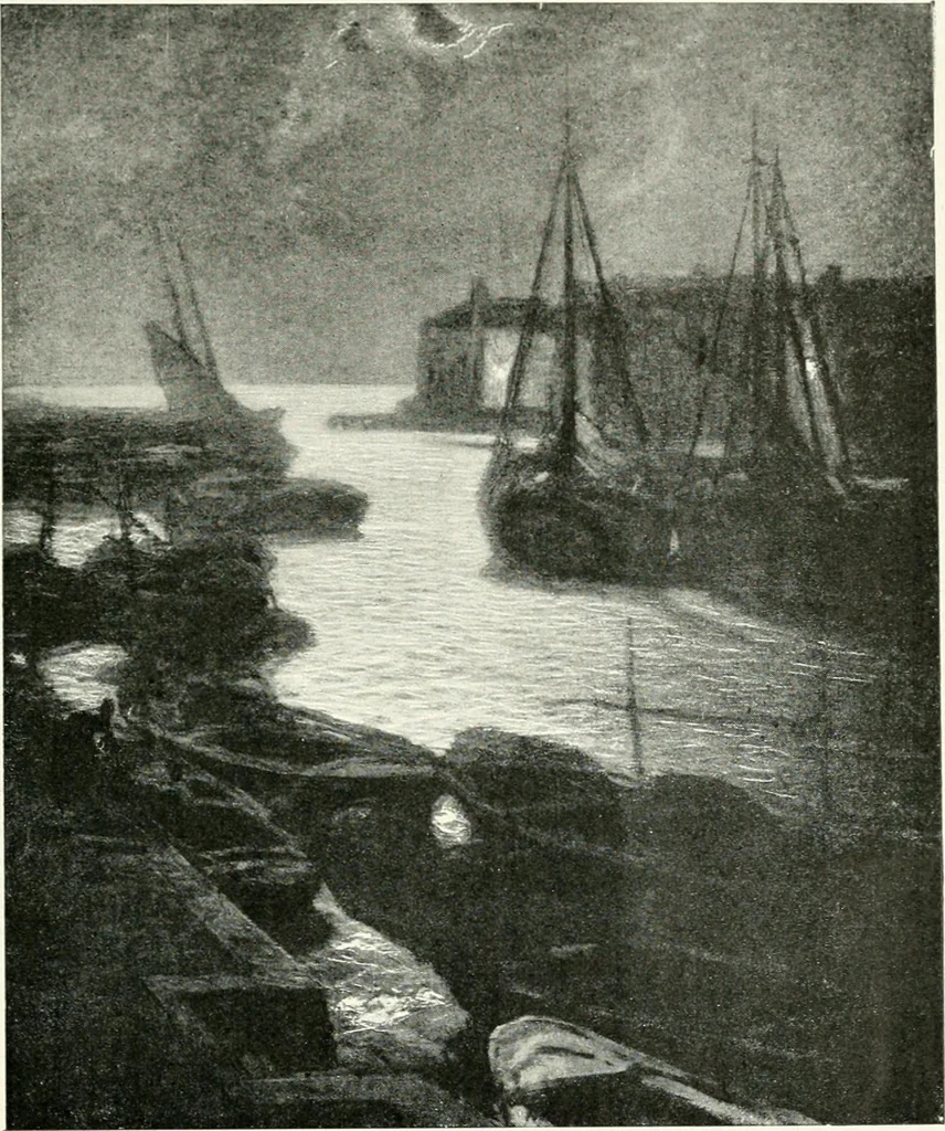 An illustration from Trieste, 1906, leaf 92