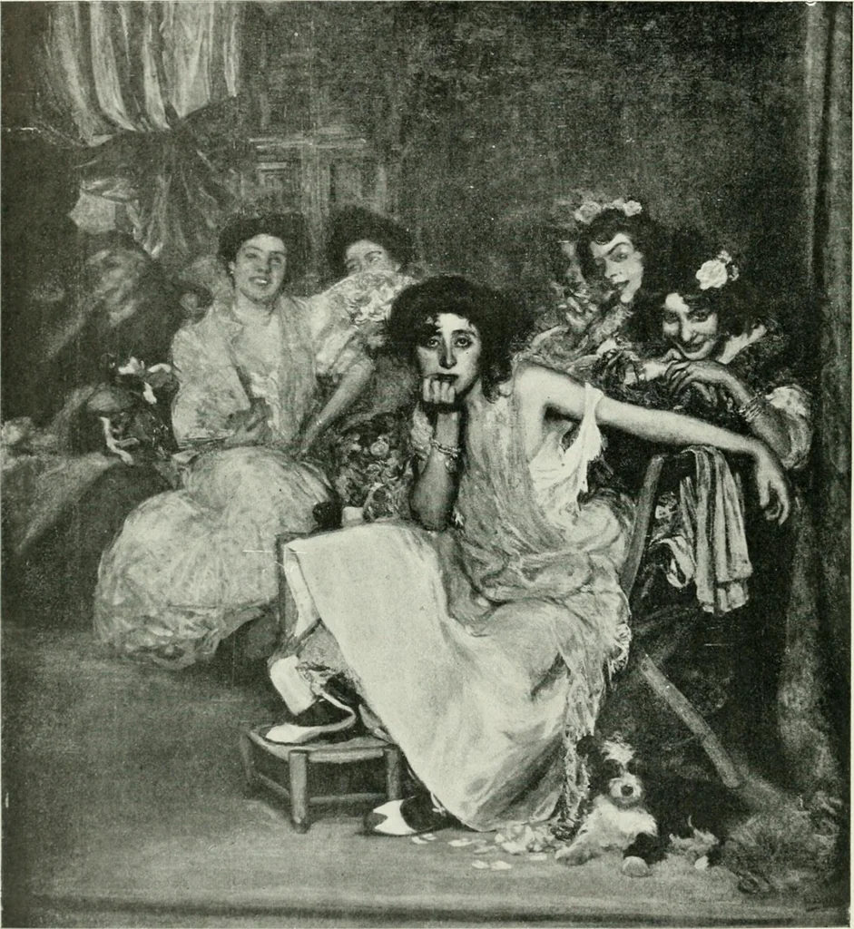 An illustration from Trieste, 1906, leaf 93