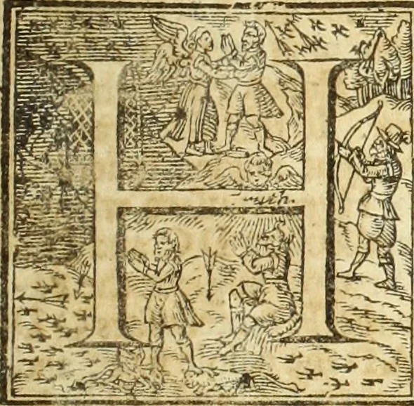 An illustration from Trigonometria, 1658, leaf 72