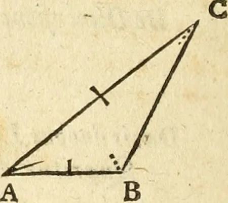An illustration from Trigonometria Artificialis, 1633, leaf 25