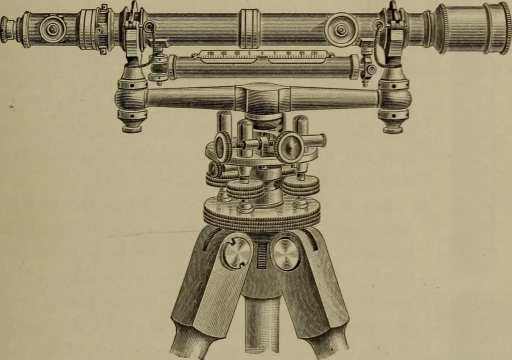 An illustration from Trigonometry, surveying and navigation, 1903, leaf 234