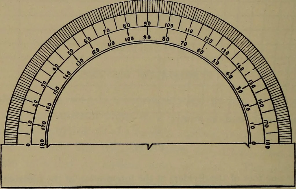 An illustration from Trigonometry, surveying and navigation, 1903, leaf 245