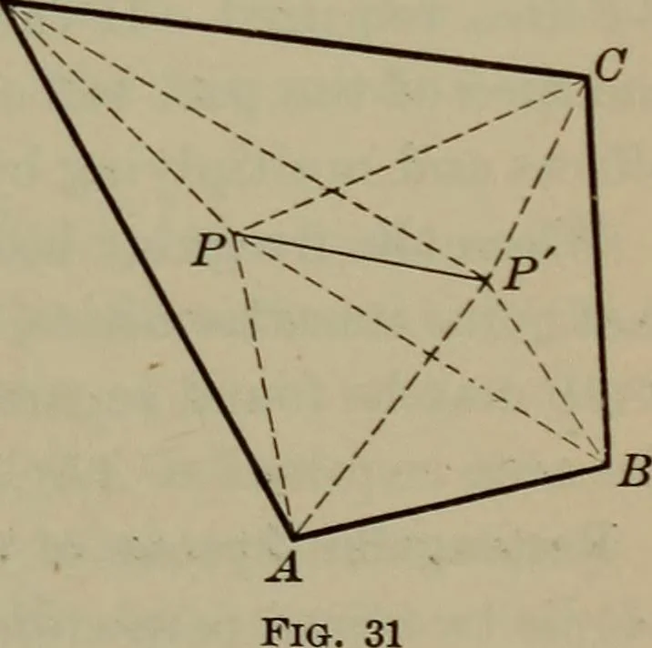 An illustration from Trigonometry, surveying and navigation, 1903, leaf 248