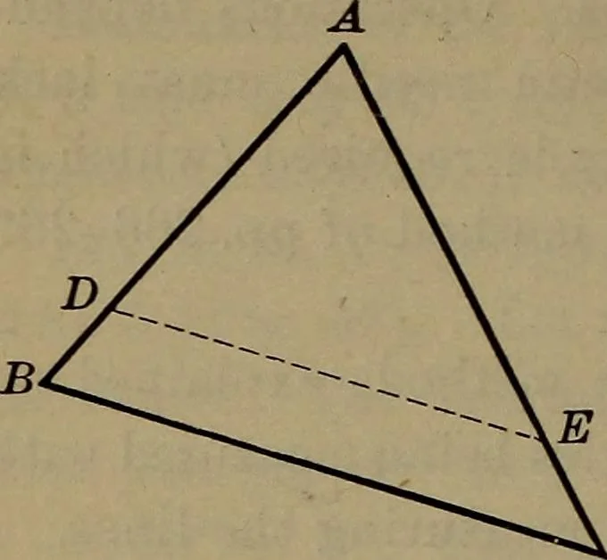 An illustration from Trigonometry, surveying and navigation, 1903, leaf 265