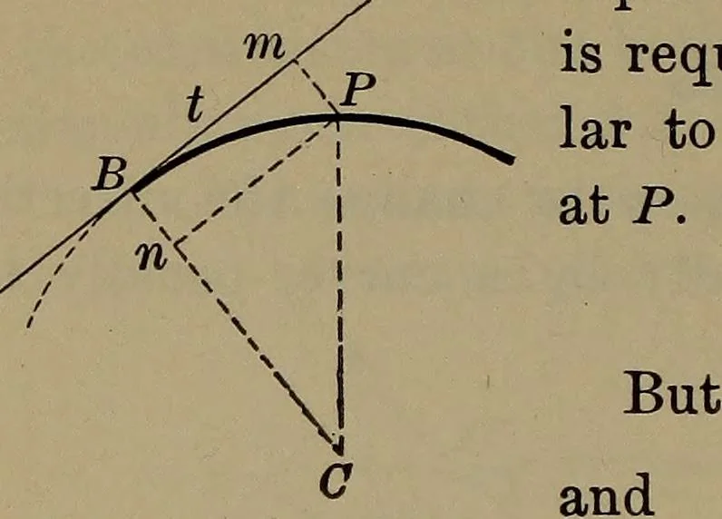 An illustration from Trigonometry, surveying and navigation, 1903, leaf 289