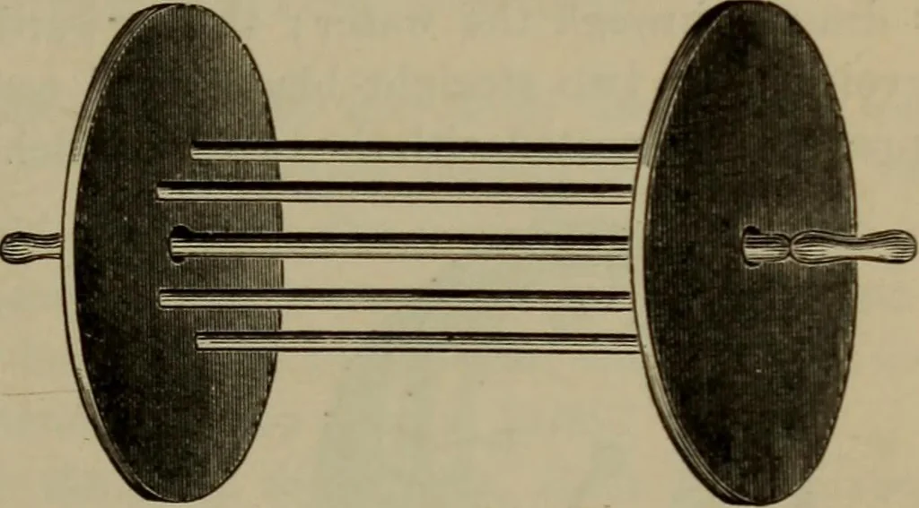 An illustration from Trigonometry, surveying and navigation, 1903, leaf 310