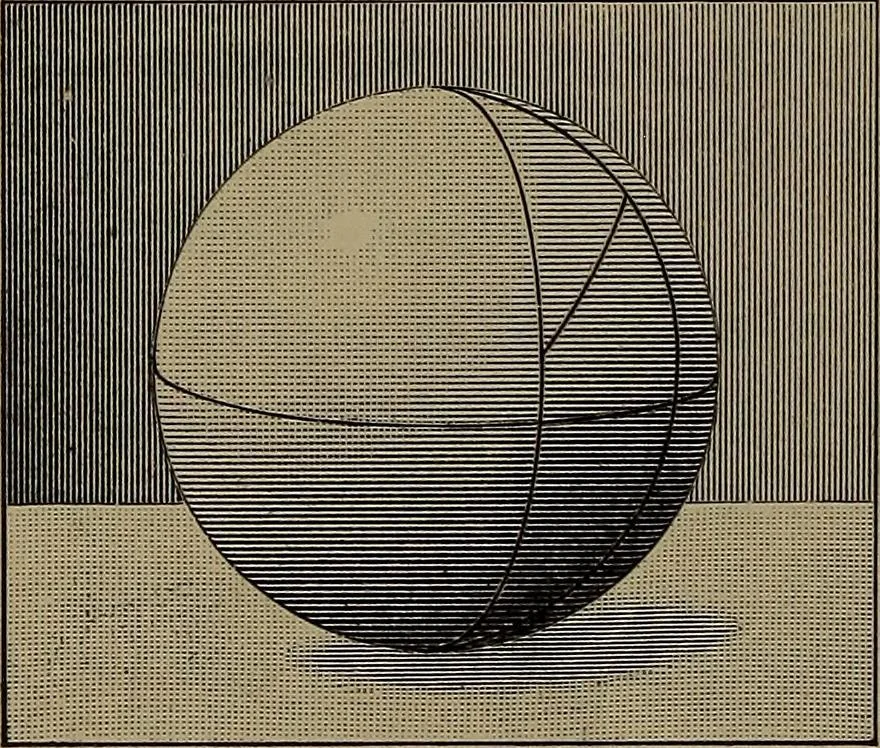 An illustration from Trigonometry, surveying and navigation, 1903, leaf 93