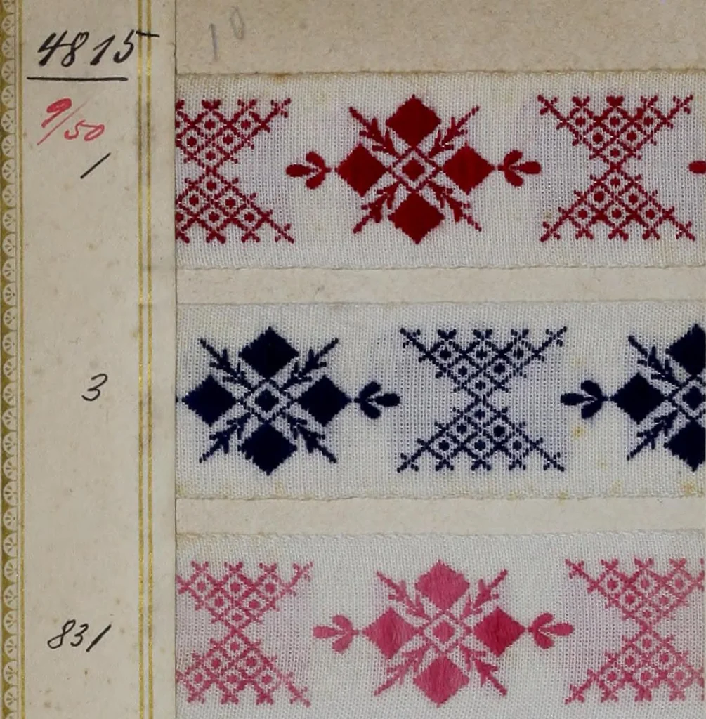 An illustration from [Trims and edgings, 1875, leaf 11