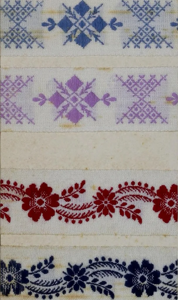 An illustration from [Trims and edgings, 1875, leaf 11