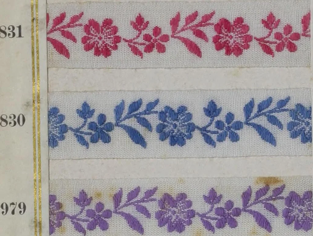 An illustration from [Trims and edgings, 1875, leaf 15