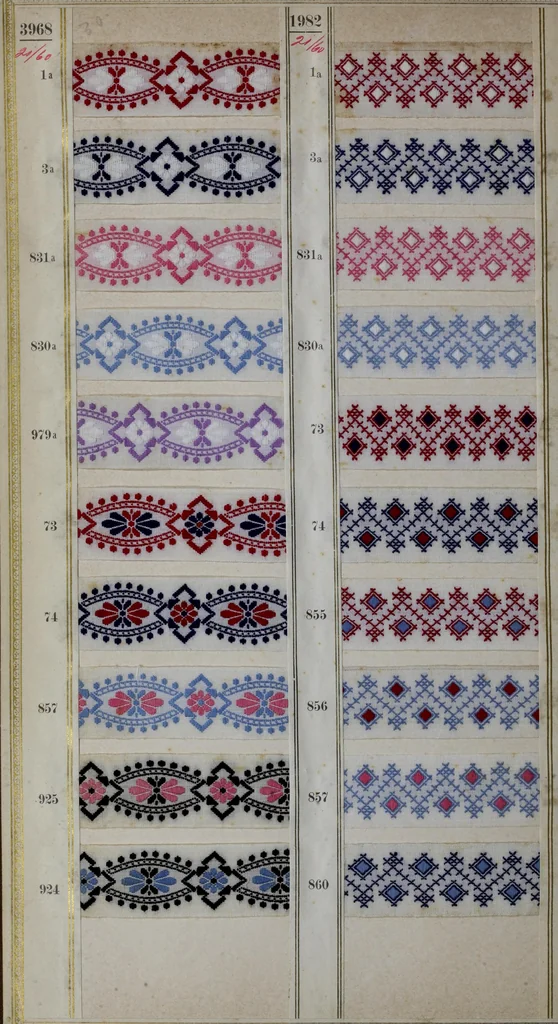 An illustration from [Trims and edgings, 1875, leaf 31
