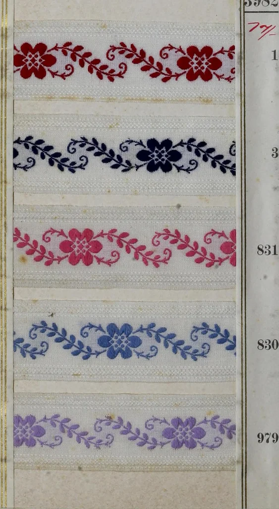 An illustration from [Trims and edgings, 1875, leaf 37