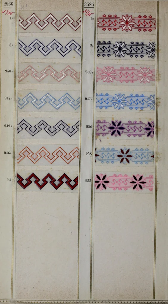 An illustration from [Trims and edgings, 1875, leaf 41